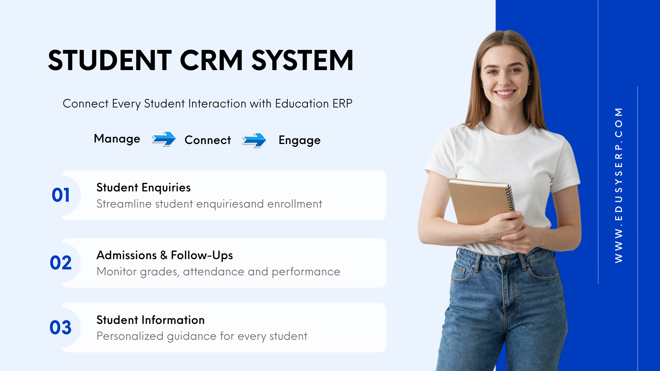 Student CRM System for Education ERP | EduSys 2026