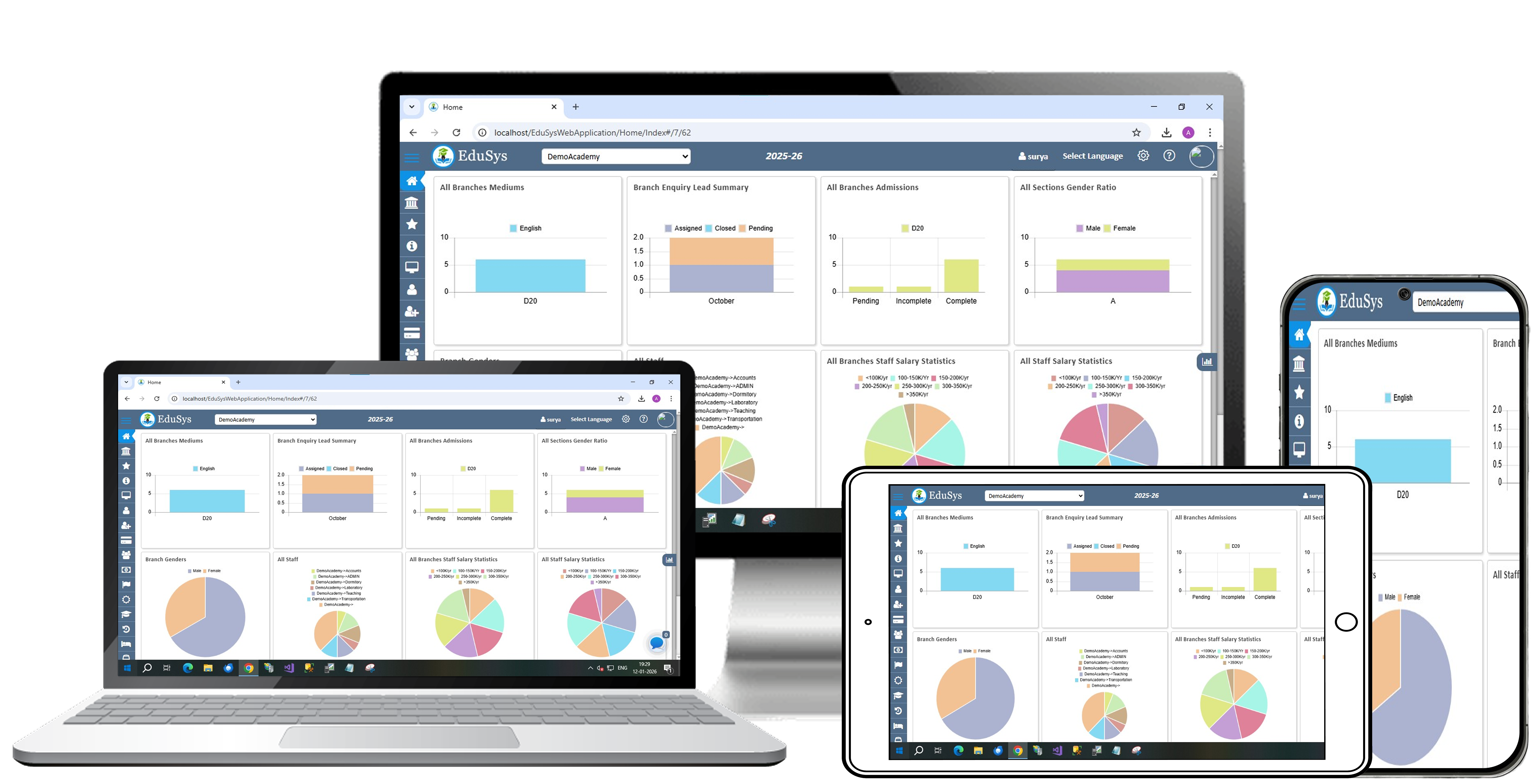 Coaching Software compatible in Mobile, Laptop, Tab