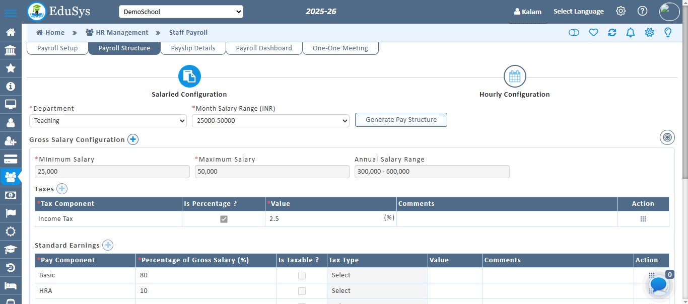 K12-School HR Management